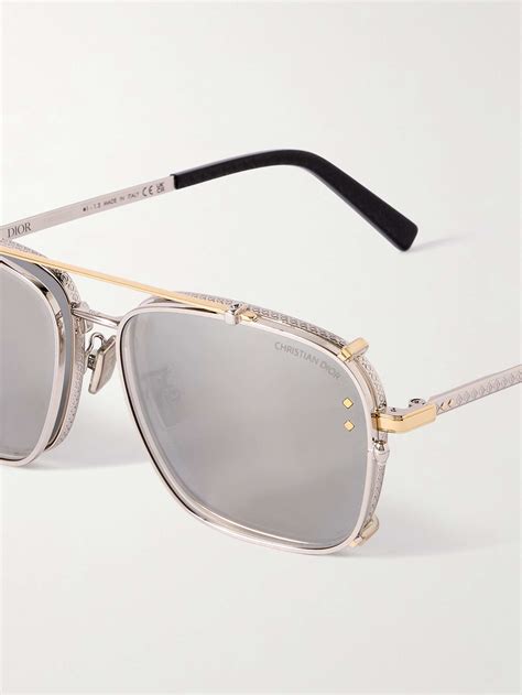 dior sunglasses aviator style.